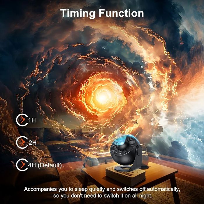 Macchiatto Projektor Planetarium Kosmosu 12 scen USB 5V Pilot Prezent