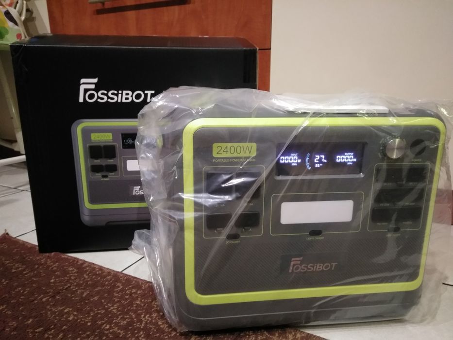 В НАЯВНОСТІ зарядна станція Fossibot F2400 2.4/4.8кВт Wi-Fi/Bluetooth