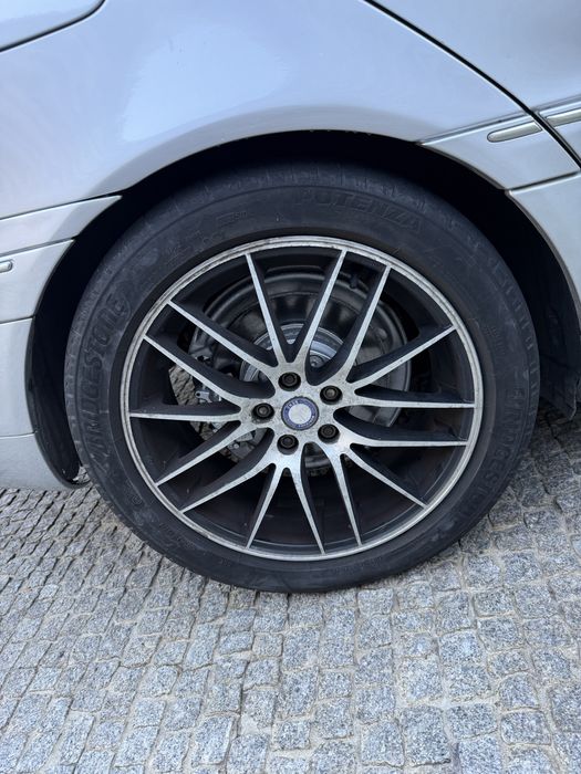 Jantes 15 5/112 mercedes com pneus