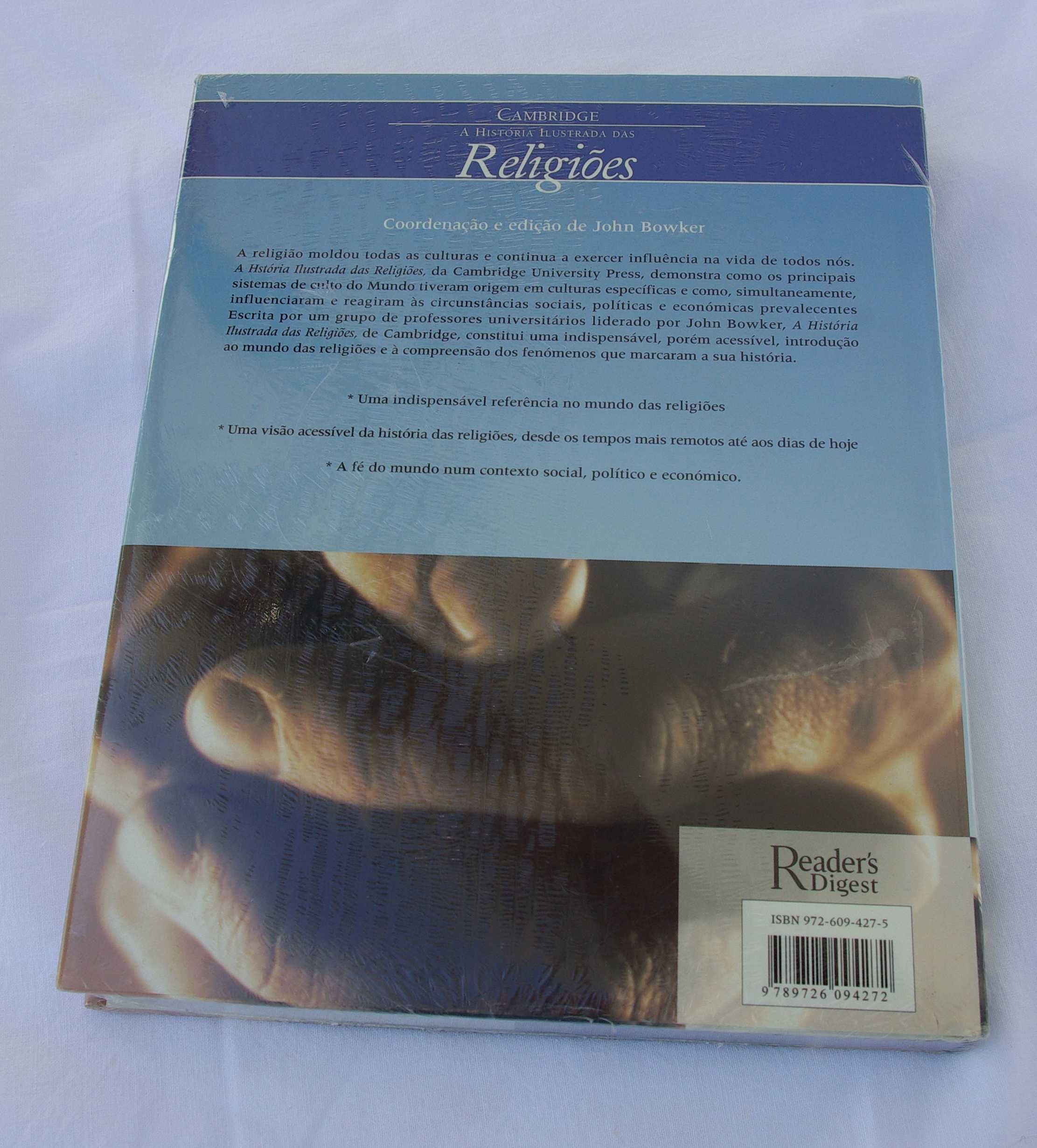 A História Ilustrada das Religiões. Dentro da embalagem original.