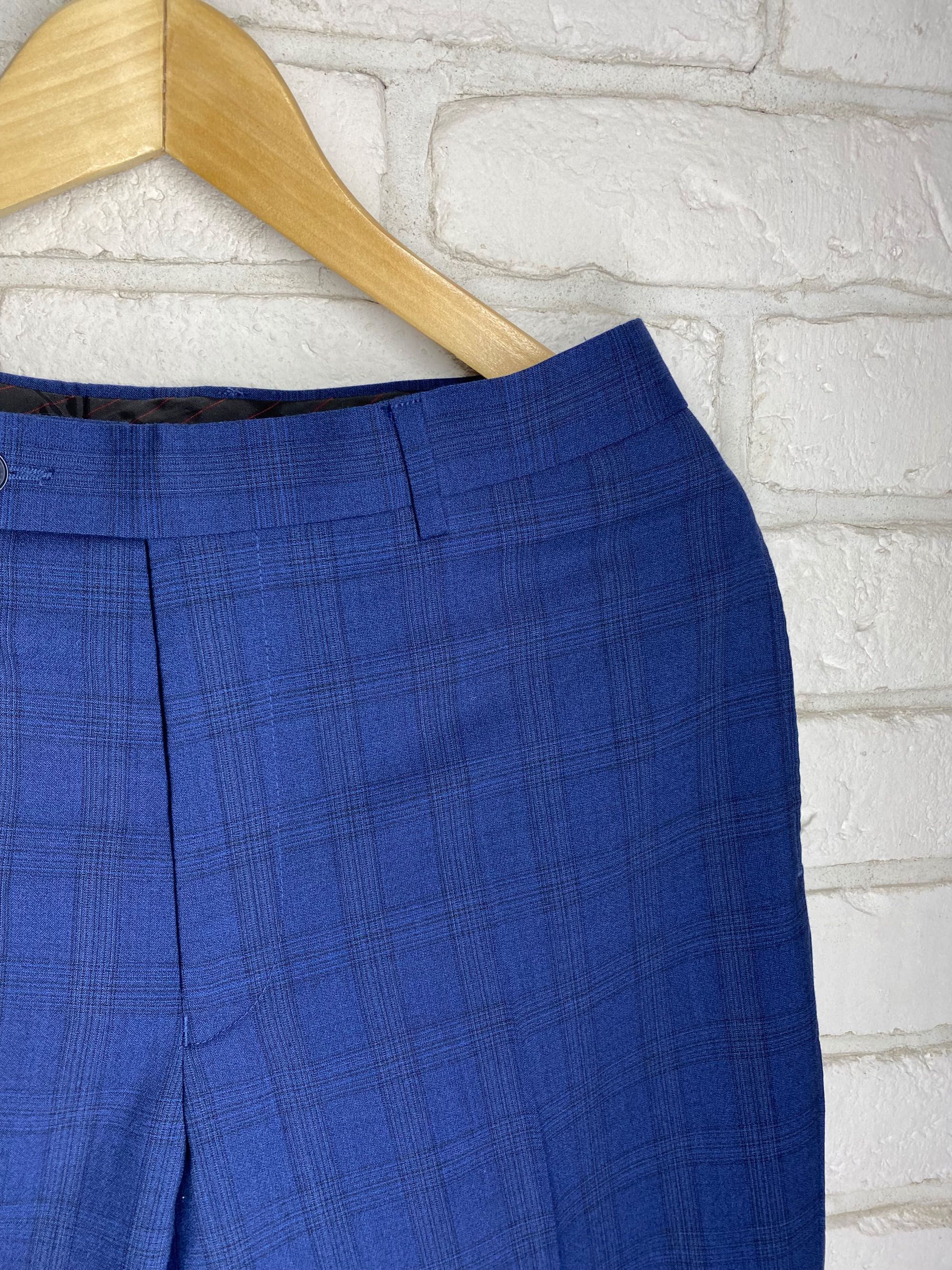 Męskie eleganckie spodnie garniturowe Calvin klein 100% wełna