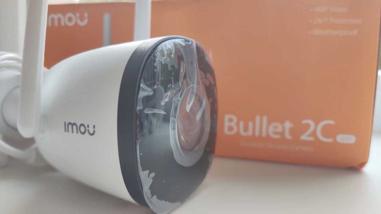 Уличная Wi-Fi 4K IP-камера IMOU Bullet 2C 4MP(Dahua IPC-F42P) 2.8 мм