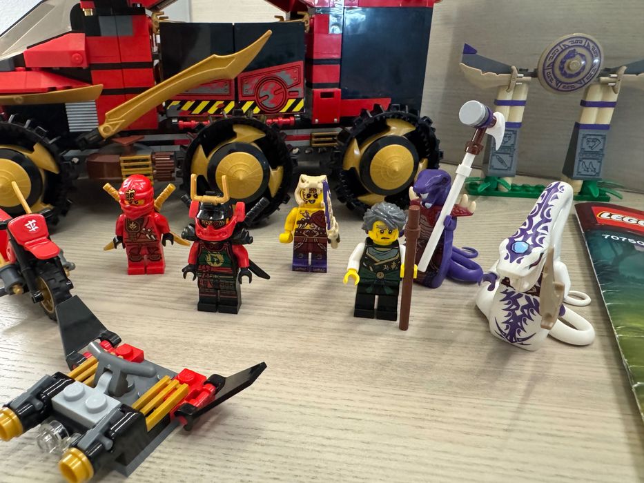 Aktualne. LEGO Ninjago 70750 Ninja DB X Komplet z pudełkiem