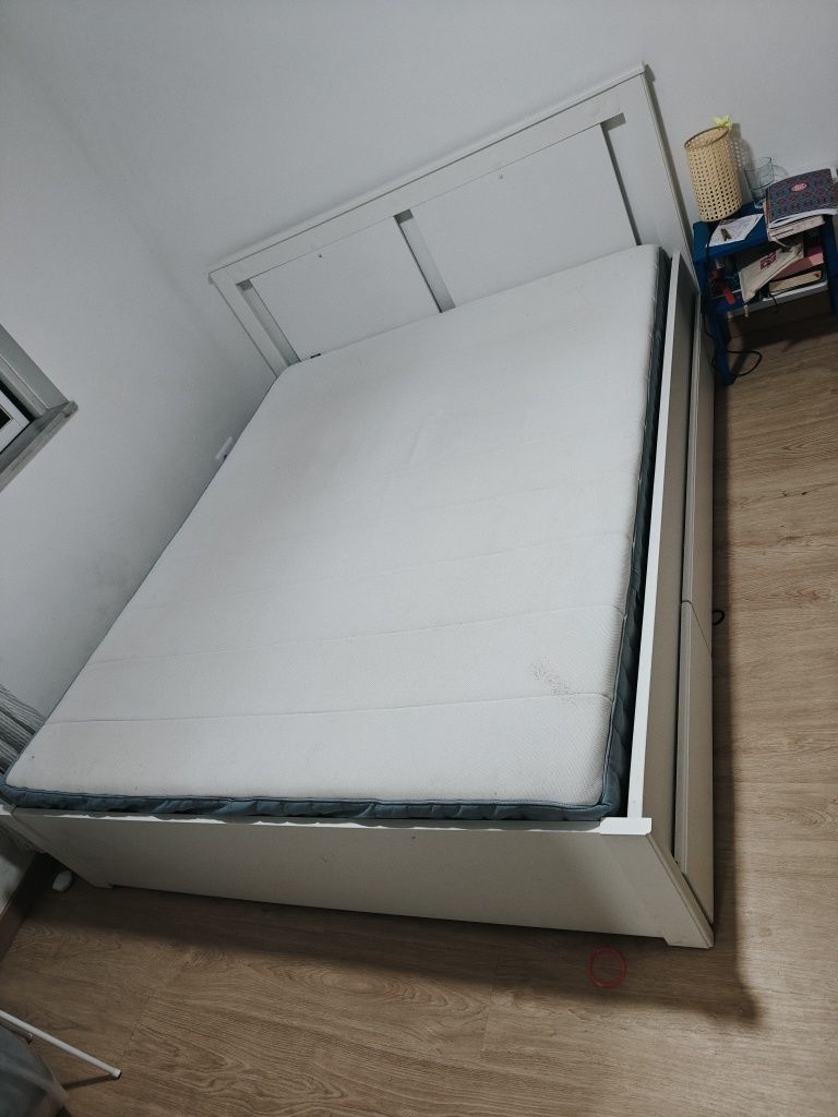 Cama Casal branco
