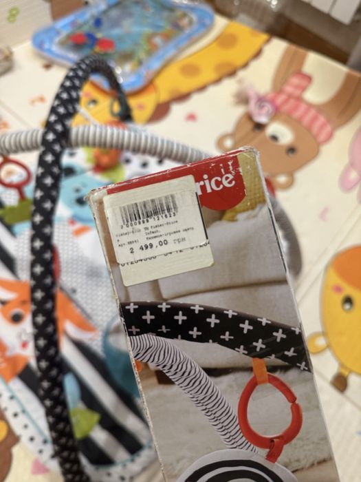 Развивающий коврик Fisher-Price Веселые развлечения 3 в 1