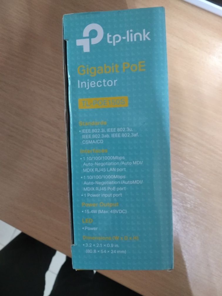 Инжектор PoE TP-Link TL-PoE150S