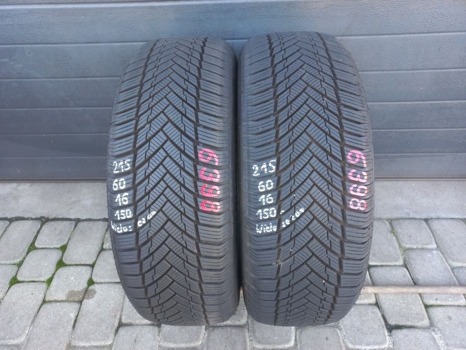 Opony wielosezonowe Tracmax 215/60/16 99H - JAK NOWE!