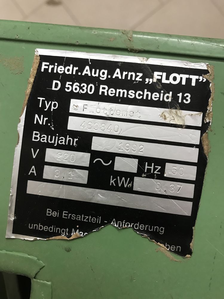 Odciag trocin Flott Flottomat 230v Szczytno