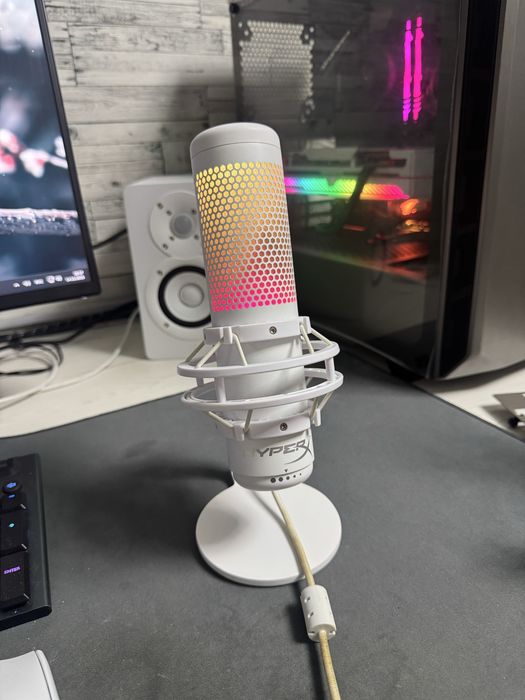 Микрофон Hyperx QuadCast S White