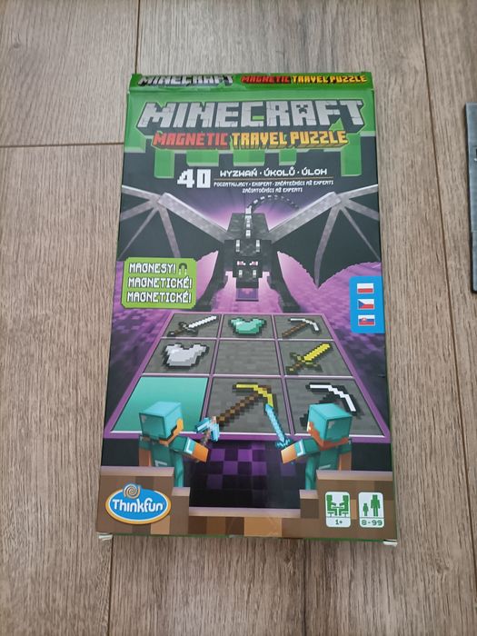 Gra Minecraft Magnetic Travel Puzzle.