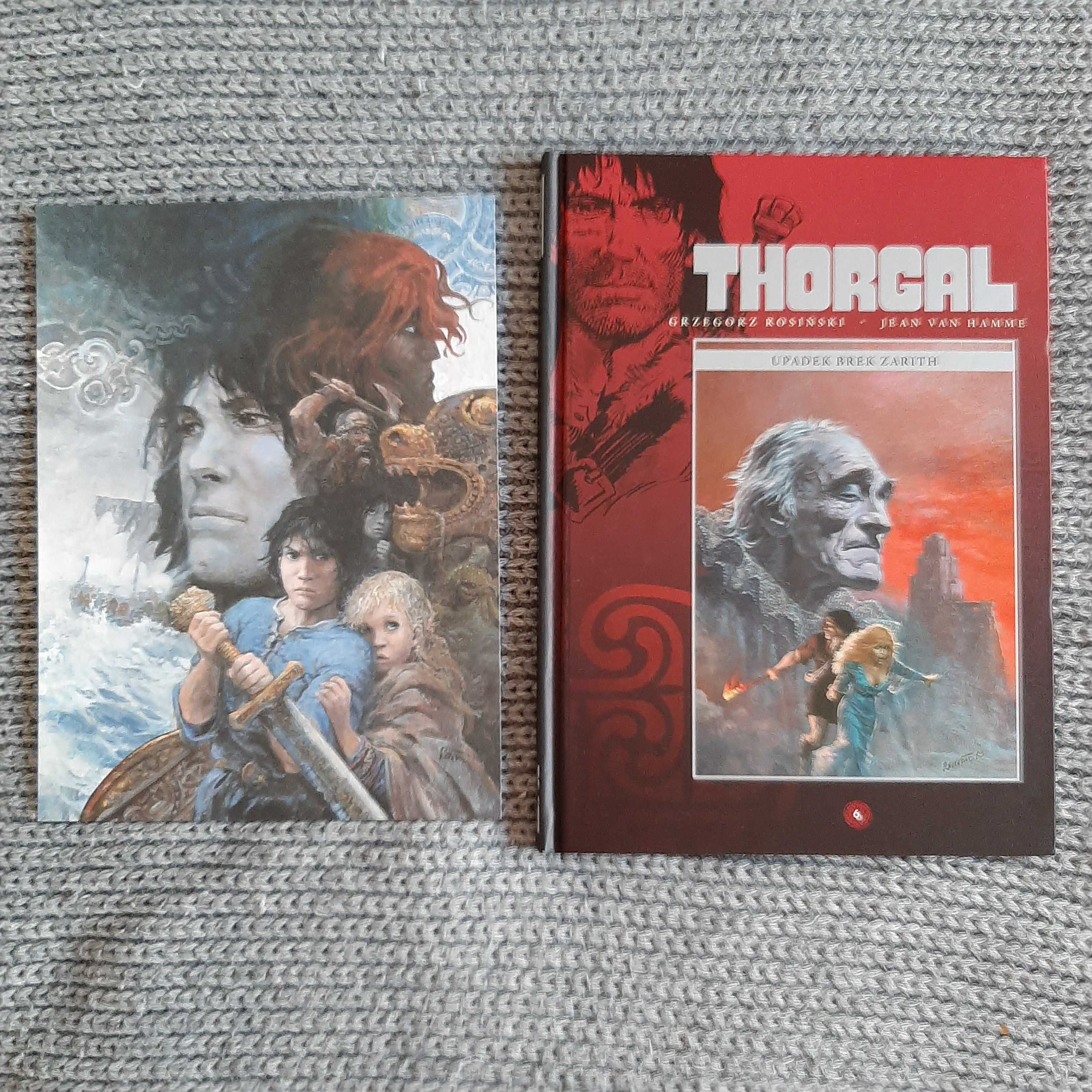 Thorgal: Upadek Brek Zarith - Rosiński / Van Hamme + grafika !!!