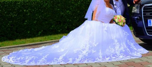 suknia ślubna Evita r.40