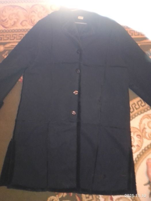 Пальто - дублёнка женская