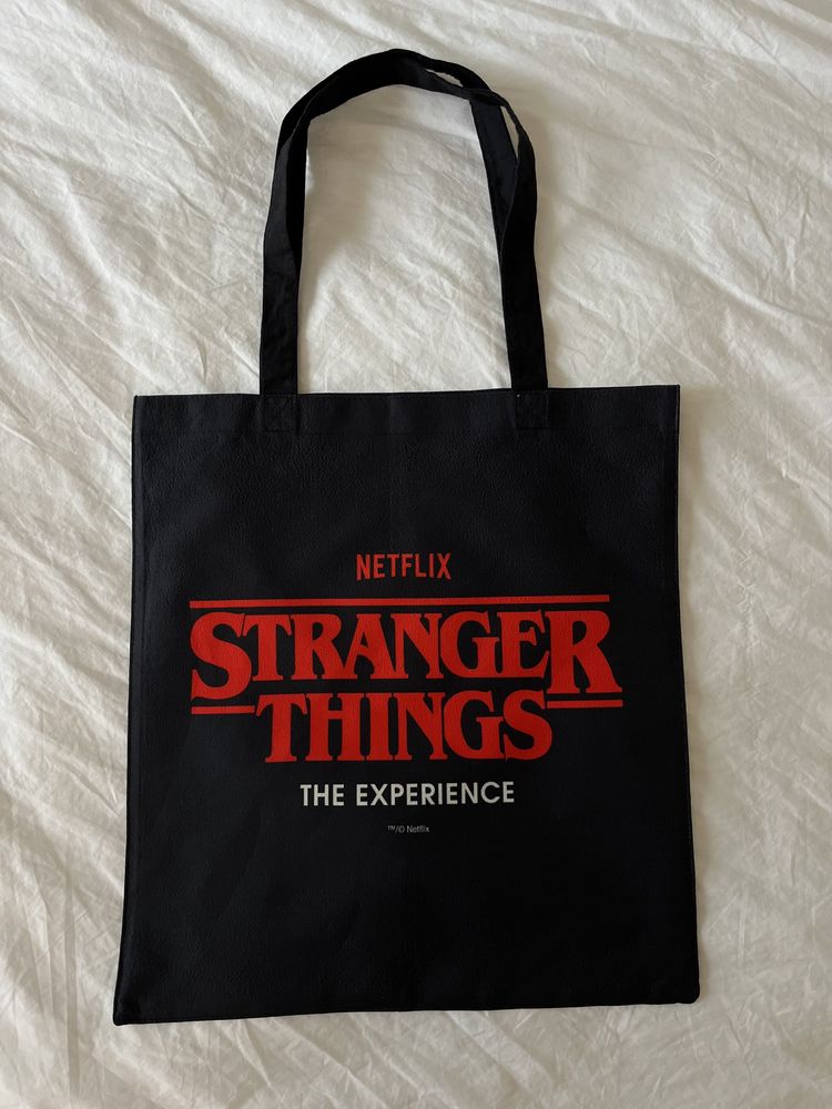 Сумка шопер Stranger things Дивні дива ОСД Очень странные дела шоппер