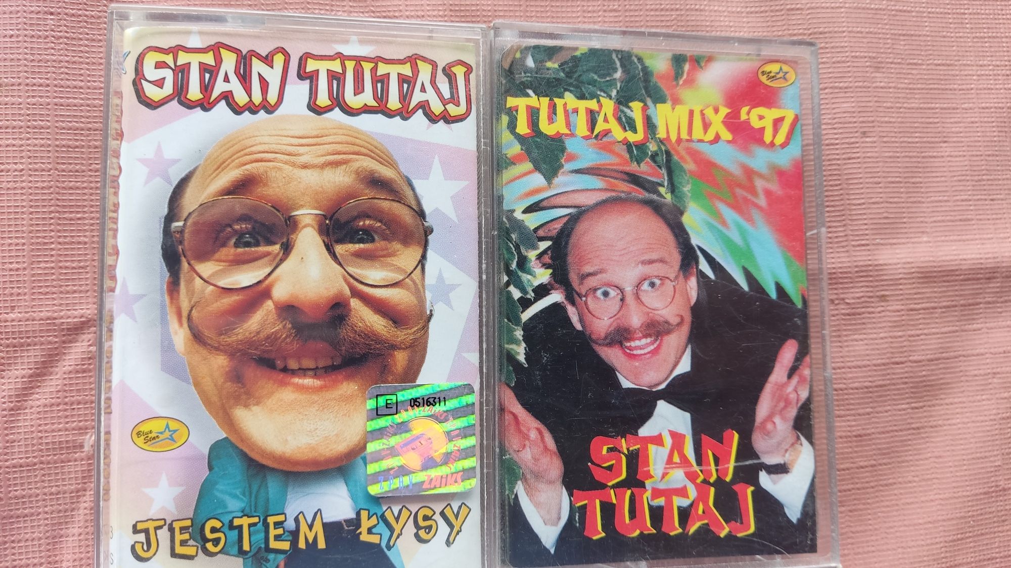 Blue Star Tutaj mix97 i jestem łysy kaseta audio disco polo