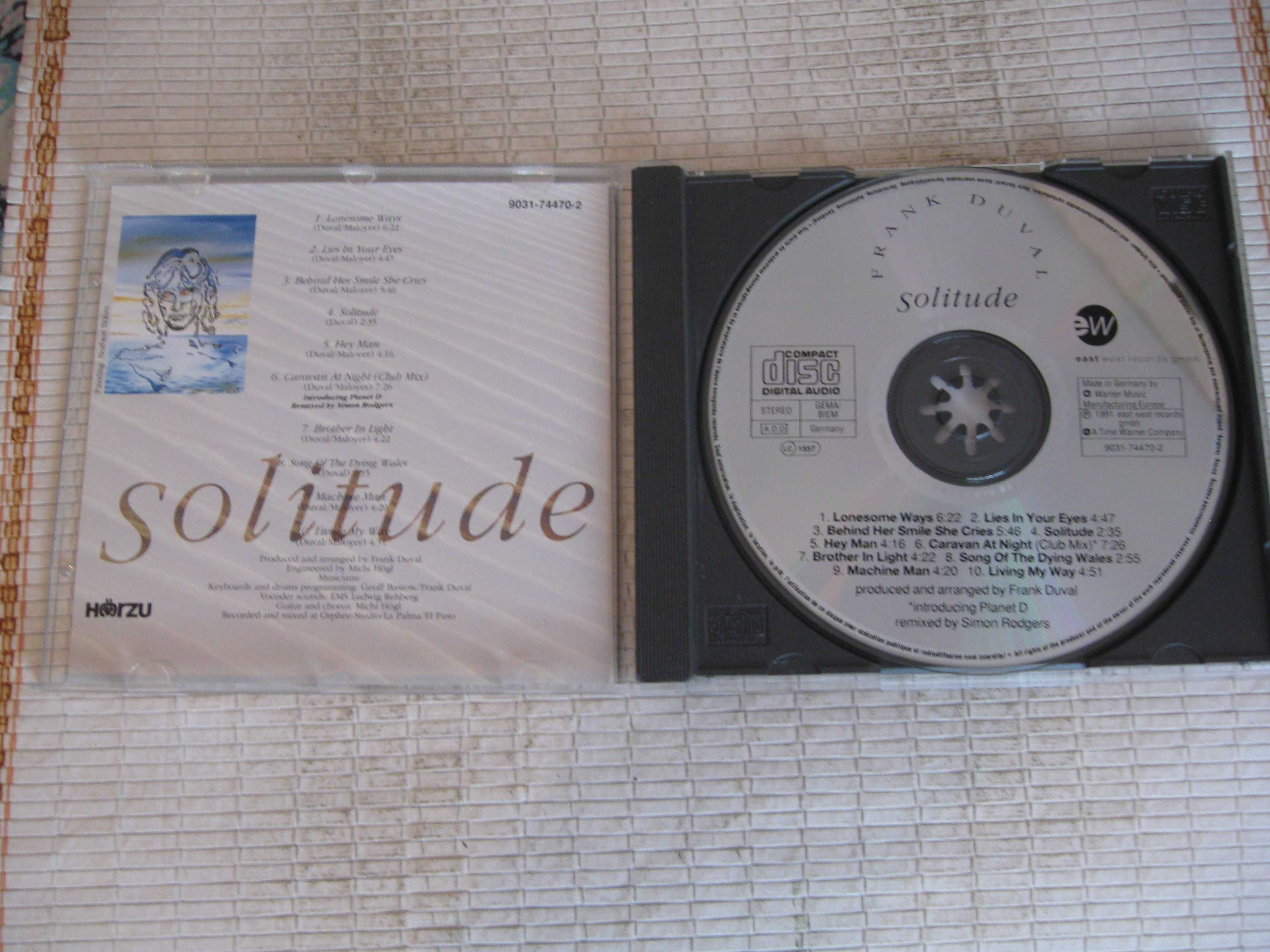 FRANK DUVAL  solitude  (4  cd фирм )