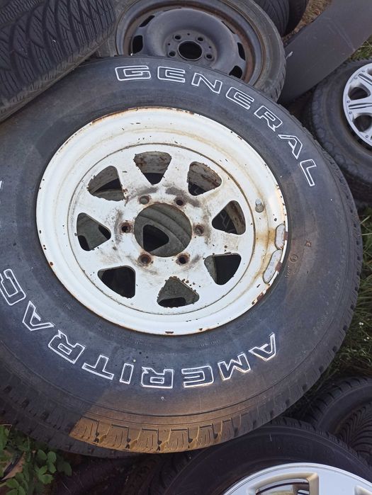 Felgi aluminiowe z Oponami OPel Frontera Monterey Pajero 225/75R15 235