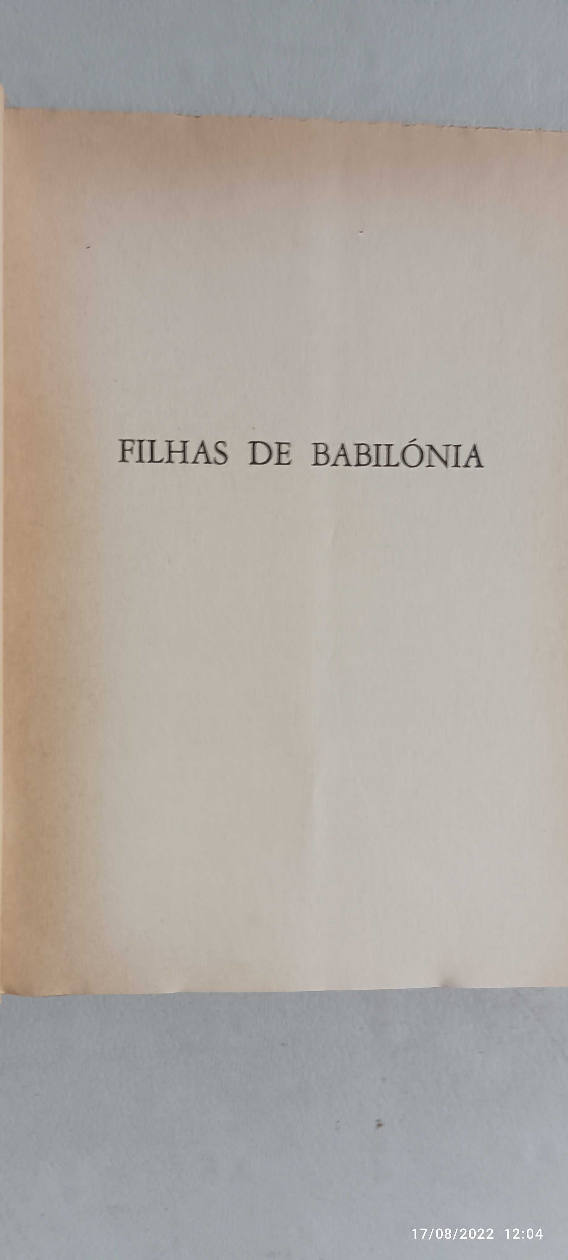 Livros - Ref CxC- Aquilino Ribeiro - Filhas de babilónia