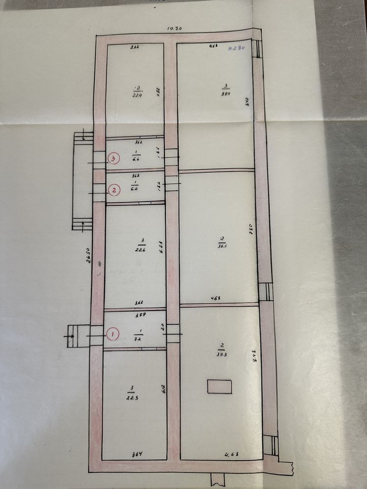 Продається флігель одноповерхового будинку з цокольним поверхом з 5 кв