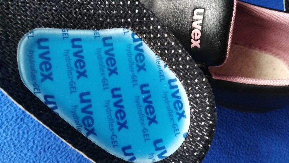 UVEX damskie buty półbuty wsuwane  robocze skóra NOWE r.39
