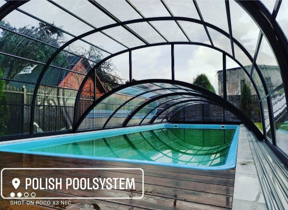 Zadaszenie basenowe poliwęglan lity