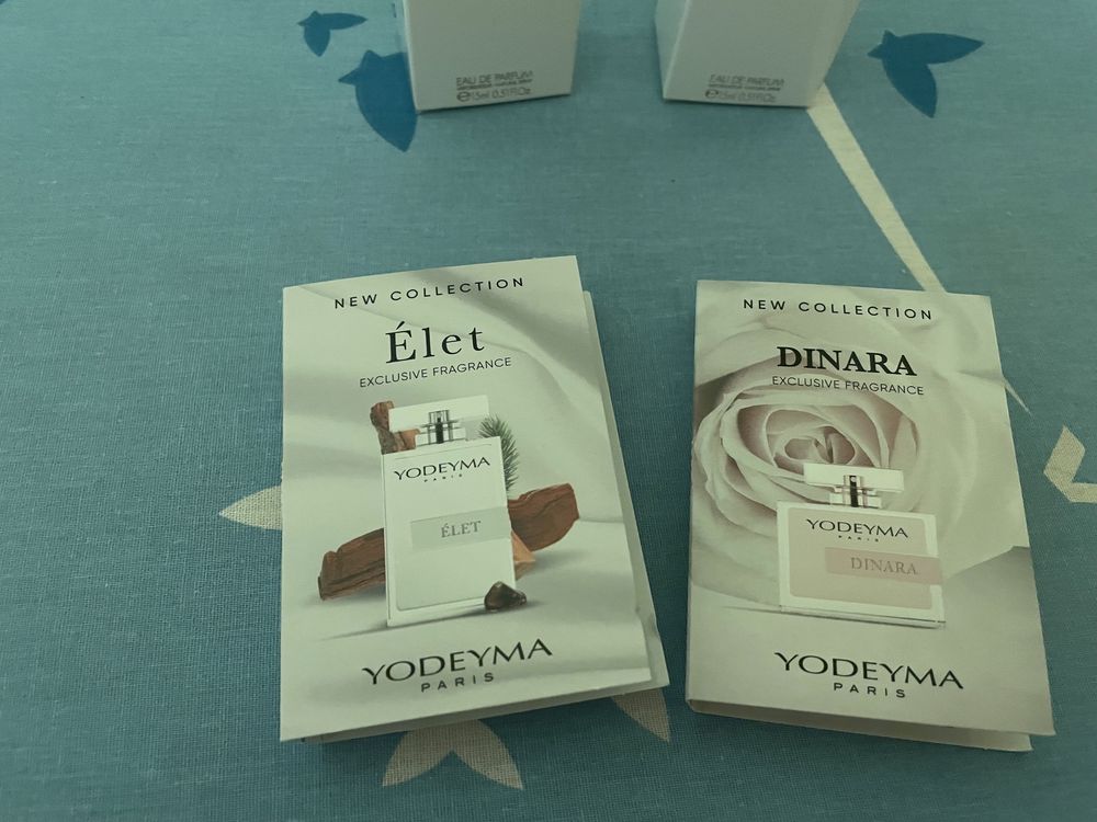 Dwa perfumy Yodeyma Atrapame i Sensacion plus gratis