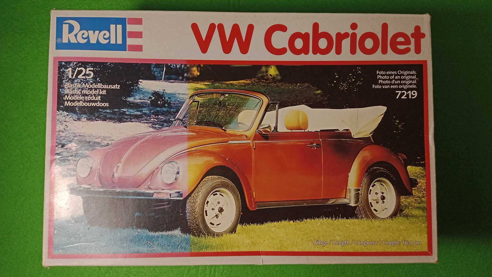 Збірна модель VW Cabriolet 1/25 Revell