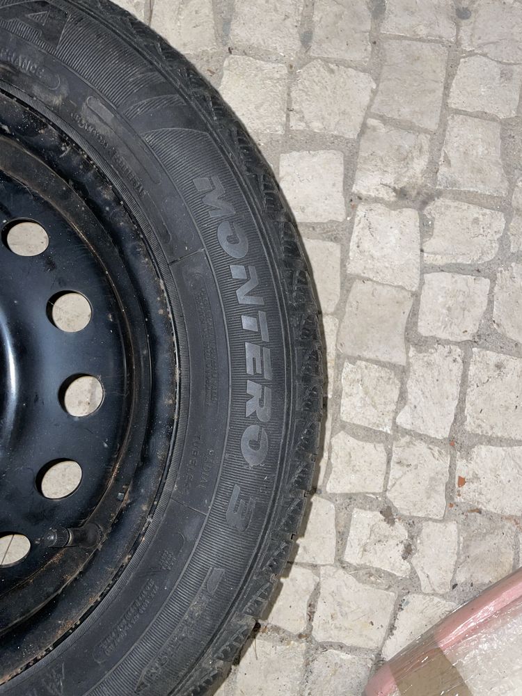 2x Roda (Jante e Pneu) - 175/65 R15