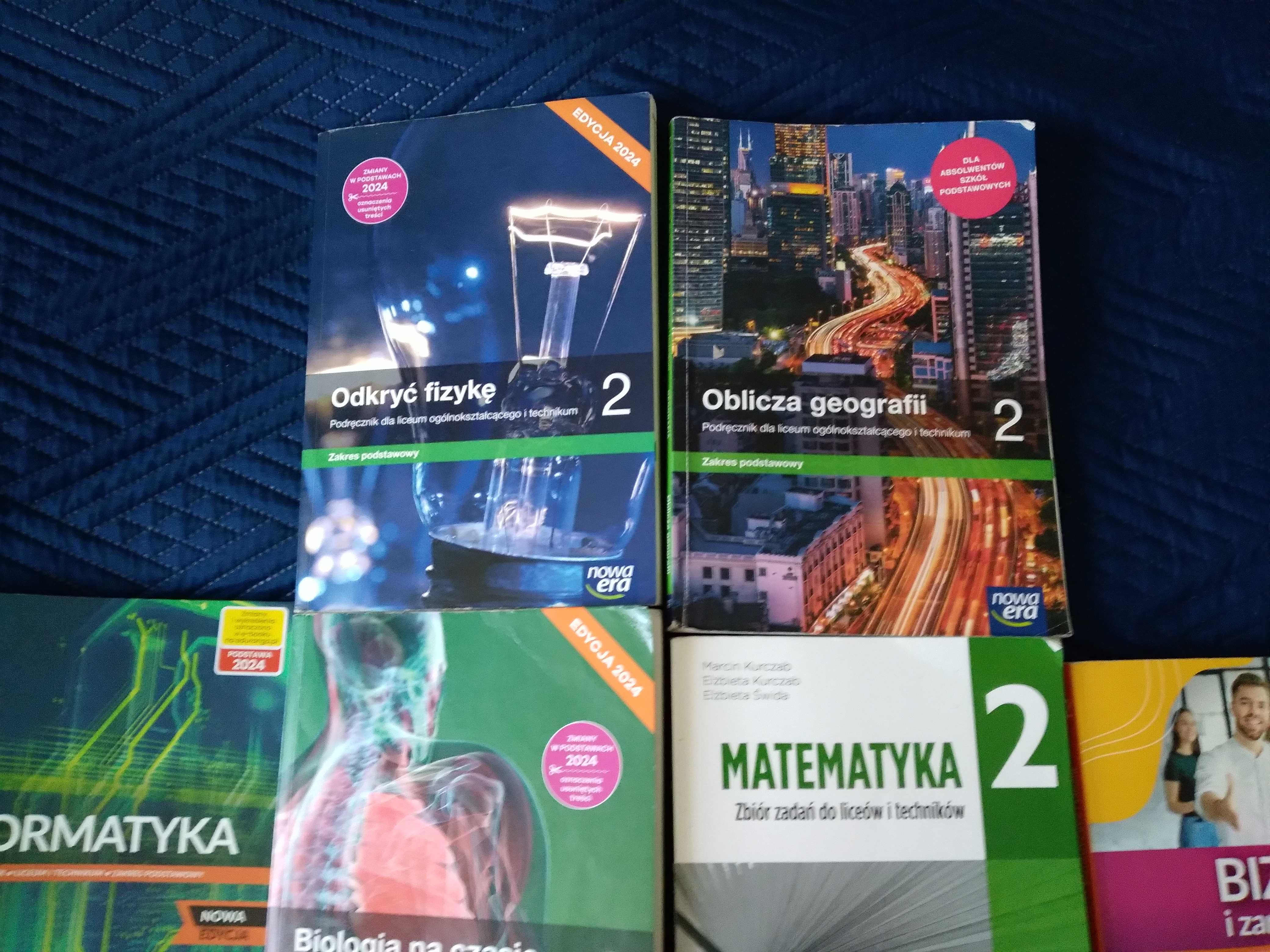 Zestaw Podręczników klasa 2 Liceum Technikum