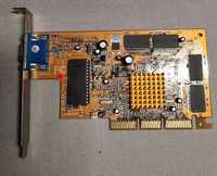 Retro zestaw 7 kart graficznych (PCI i AGP).