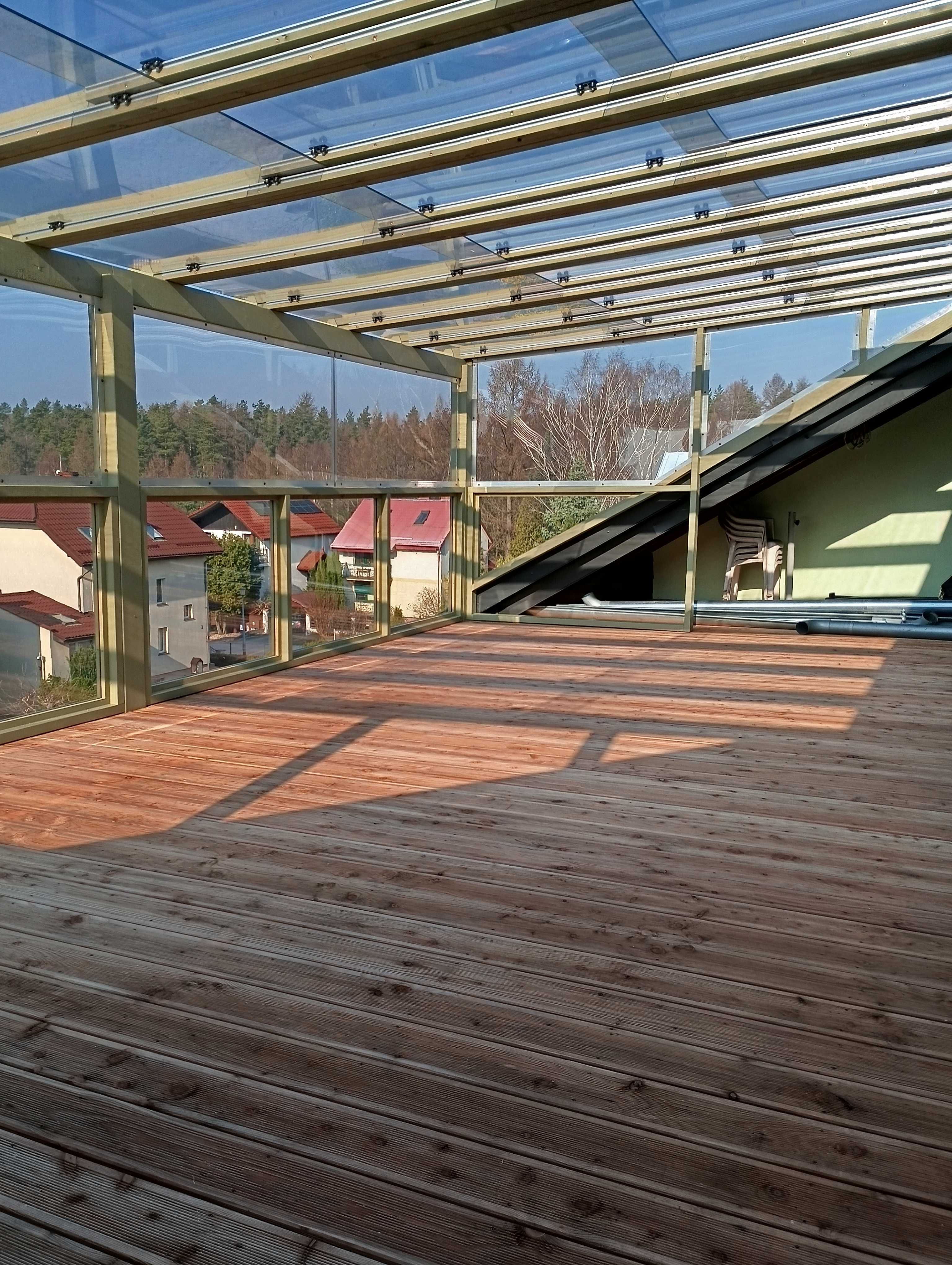 Budowa tarasów, wiat, altanek