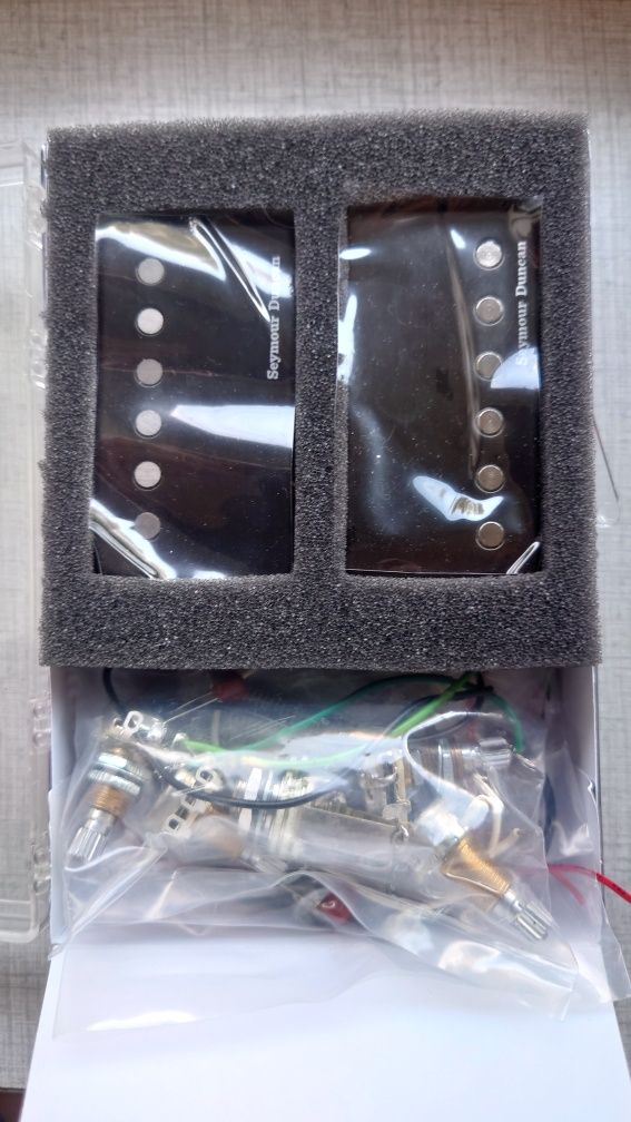 Seymour Duncan Jeff Loomis BLACKOUT Aktywny Set  F-Spaced, jak NOWY!