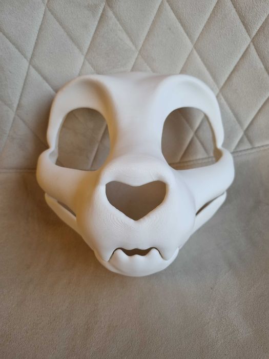 Furry fursuit mask base cosplay maska fursona cat kot costume kemono