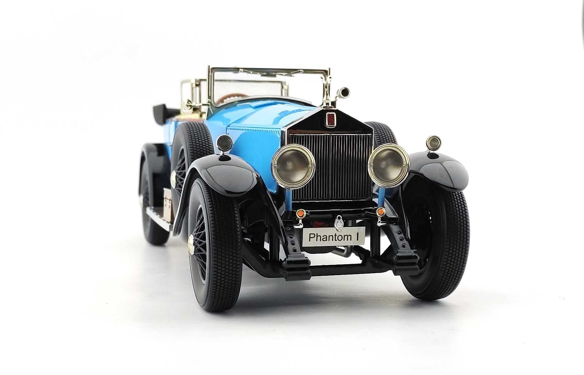1/18 Rolls Royce Phantom 1 Cabriolet 1926 blue Kyosho KYO8931LB модель