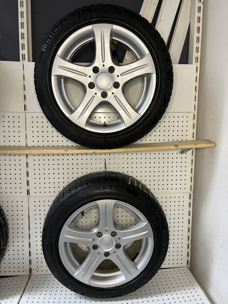 Koła 195/55R16 Continetal Alufelgi 5x112 AUDI VW ZAPRASZAM