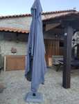 Chapéu de Sol para Jardim Base com Rodas