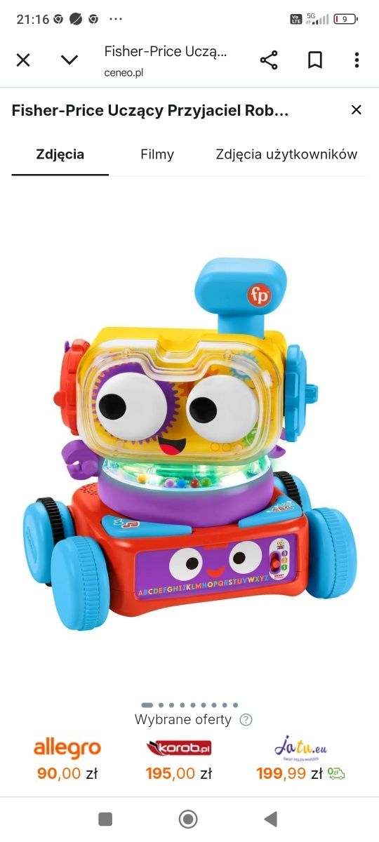 Interaktywny robot