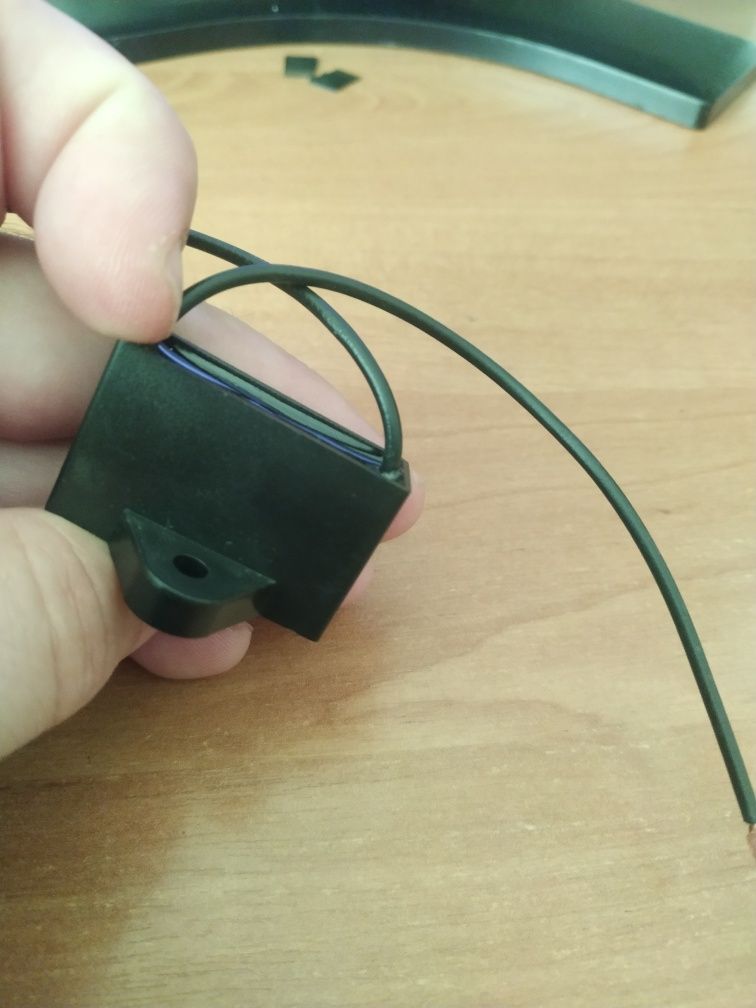 Конденсатор JYUL CBB-61 1,2 mF, 450 VAC (квадратний корпус-провід