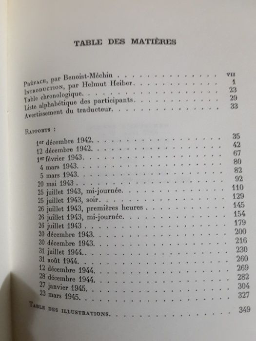 Hitler parle à ses Généraux / Hitler Perfil / Mussolini