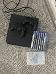 Play station 4 pro1 tb 2 pady + gry
