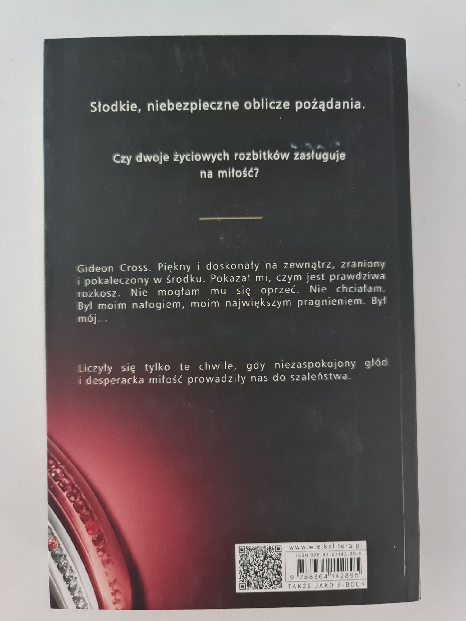 Seria Dotyk Crossa Sylvia Day jak nowe