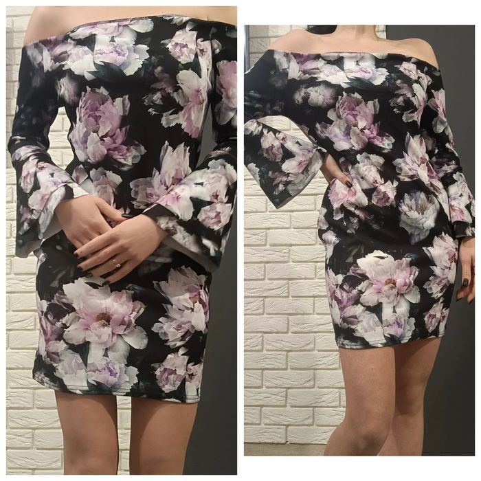 Плаття сукня платье в квітковий принт