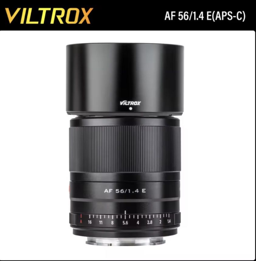 В наявності ‼️Новий об'єктив Viltrox AF 56mm f/1.4 STM для Sony E