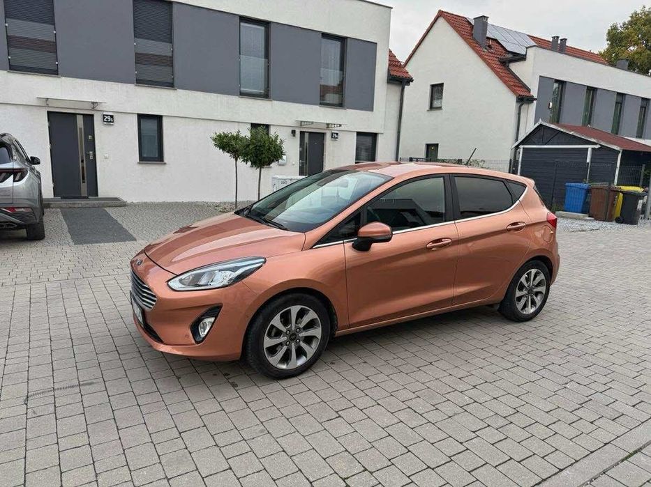 Ford Fiesta Fiesta Titanium. Bezwypadkowy, pierwszy właściciel, MAŁY PRZEBIEG,