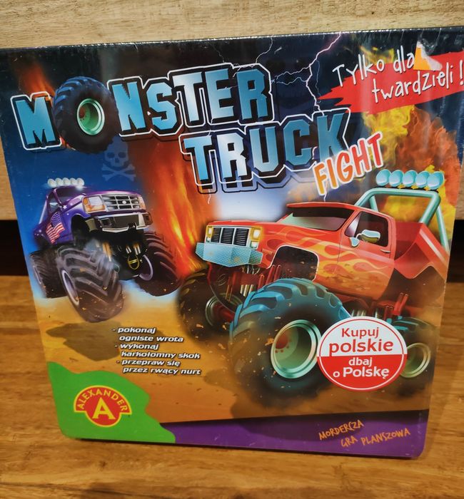 Monster truck gra planszowa