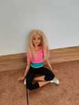 Lalka Barbie gimnastyczka