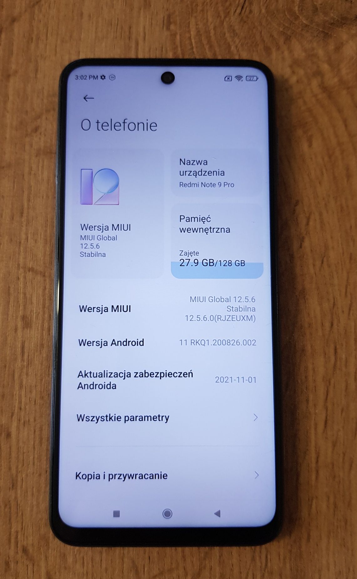 Redmi Note 9 Pro M2003J6B2G