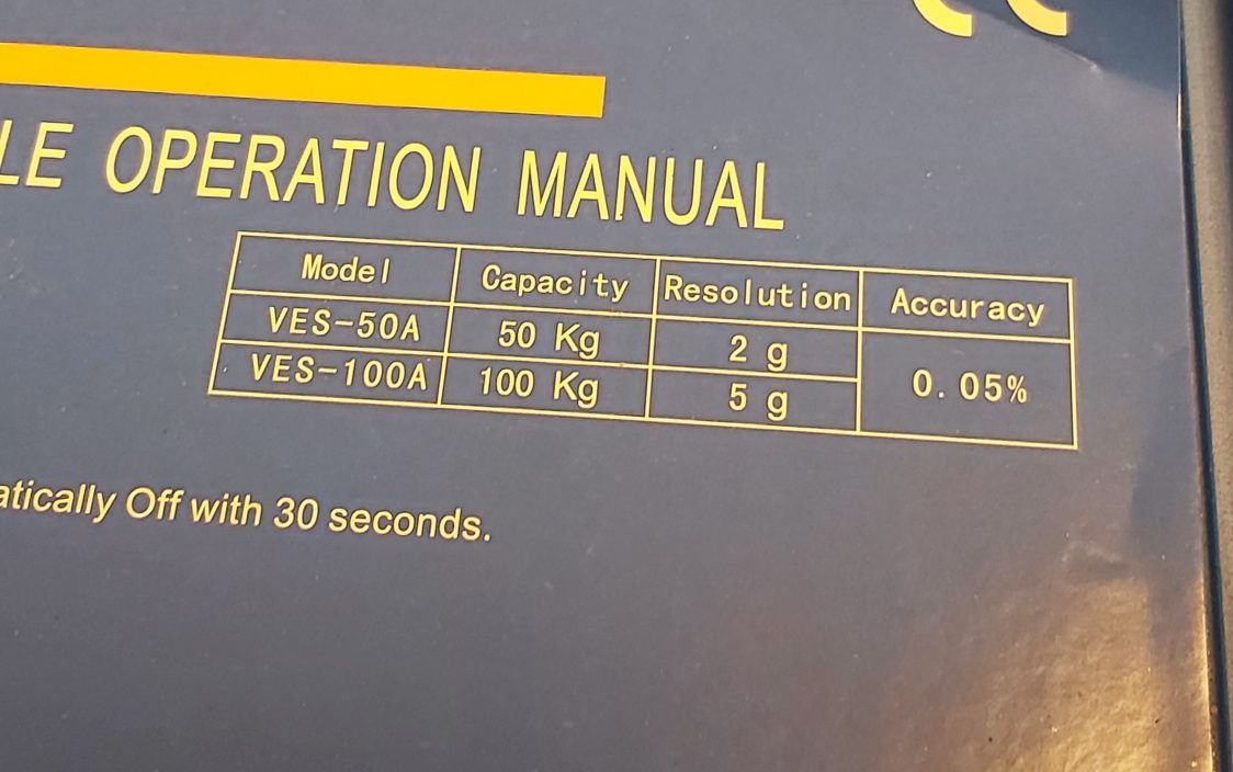 Waga Value VES-100A