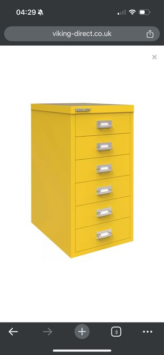 szafka Bisley Multi Drawer z 6 szufladami