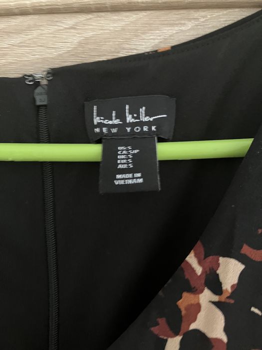 Kombinezon luźny wiosenny w kwiaty szerokie spódnico spodnie zamek
